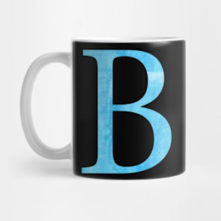 Blue B Mug